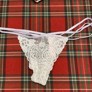 PINK light purple underwear with two bands on the sides